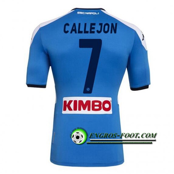 Engros-foot: Jeu Maillot de SSC Naples (CALLEJON 7) Domicile 2019 2020 Thailande