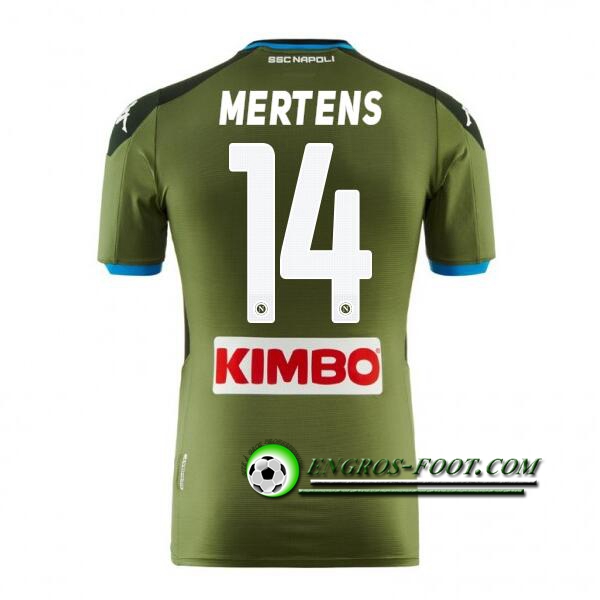 Engros-foot: Jeu Maillot de SSC Naples (MERTENS 14) Exterieur 2019 2020 Thailande