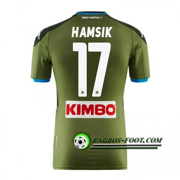 Engros-foot: Jeu Maillot de SSC Naples (HAMSIK 17) Exterieur 2019 2020 Thailande