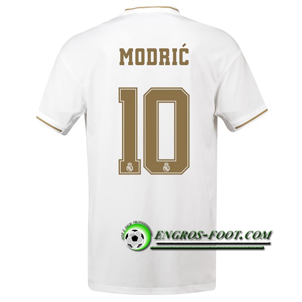 Engros-foot: Jeu Maillot de Real Madrid (MODRIC 10) Domicile 2019 2020 Thailande