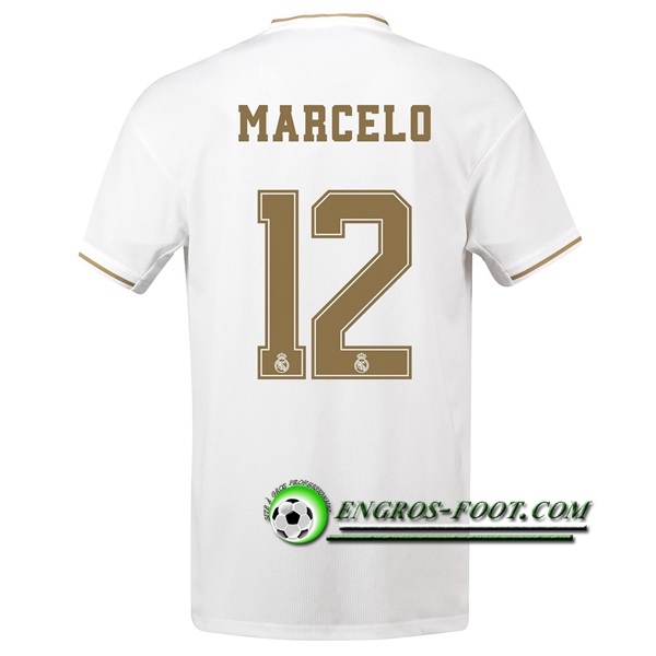 Engros-foot: Jeu Maillot de Real Madrid (Marcelo 12) Domicile 2019 2020 Thailande