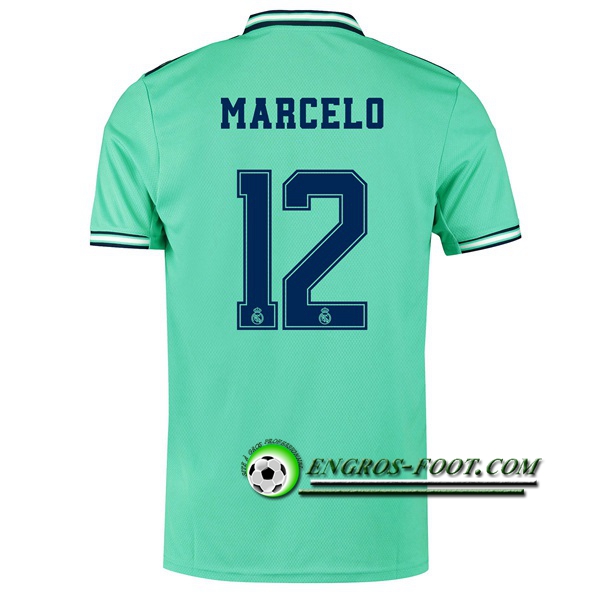 Engros-foot: Jeu Maillot de Real Madrid (Marcelo 12) Third 2019 2020 Thailande