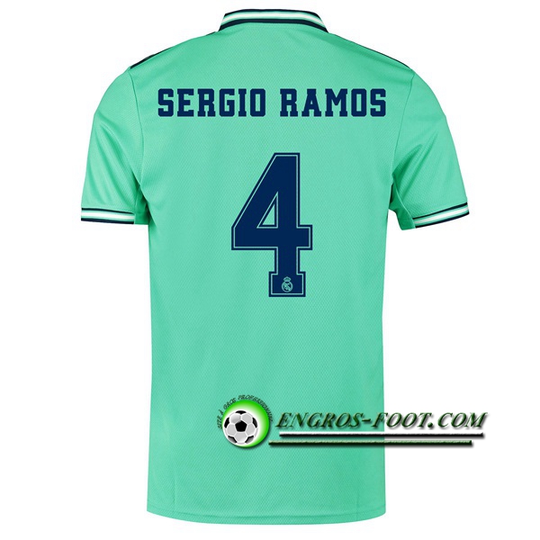 Engros-foot: Jeu Maillot de Real Madrid (SERGIO RAMOS 4) Third 2019 2020 Thailande