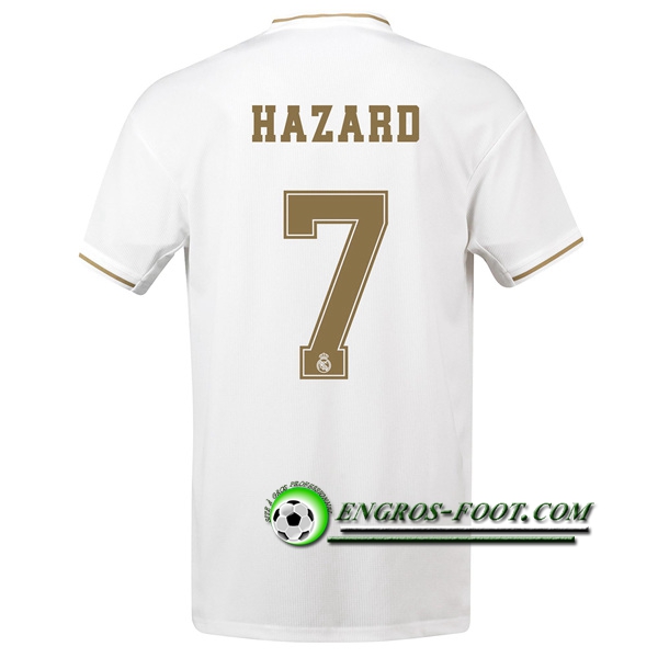 Engros-foot: Jeu Maillot de Real Madrid (HAZARD 7) Domicile 2019 2020 Thailande