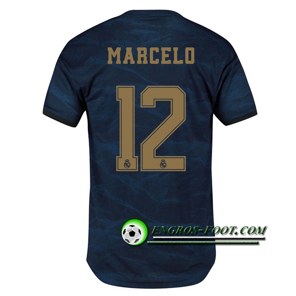 Engros-foot: Jeu Maillot de Real Madrid (Marcelo 12) Exterieur 2019 2020 Thailande