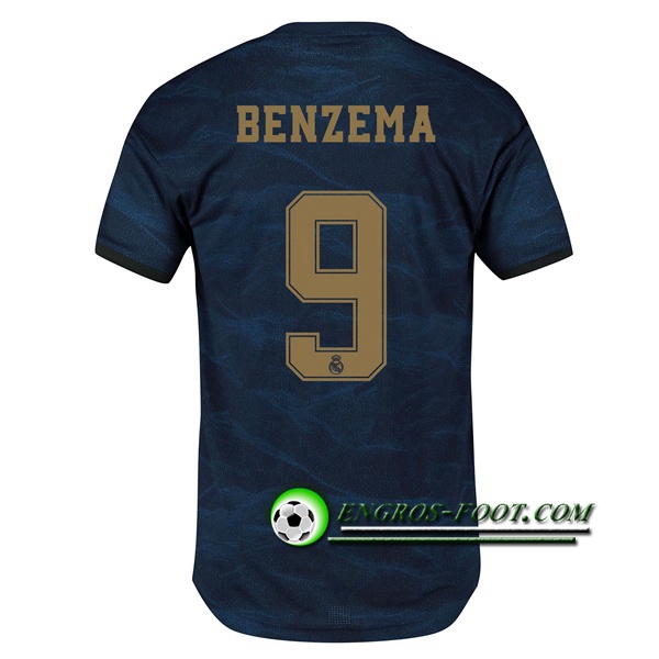 Engros-foot: Jeu Maillot de Real Madrid (BENZEMA 9) Exterieur 2019 2020 Thailande