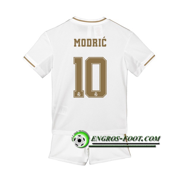 Engros-foot: Ensemble Maillot Foot Real Madrid (MODRIC 10) Enfant Domicile 2019 2020 Thailande