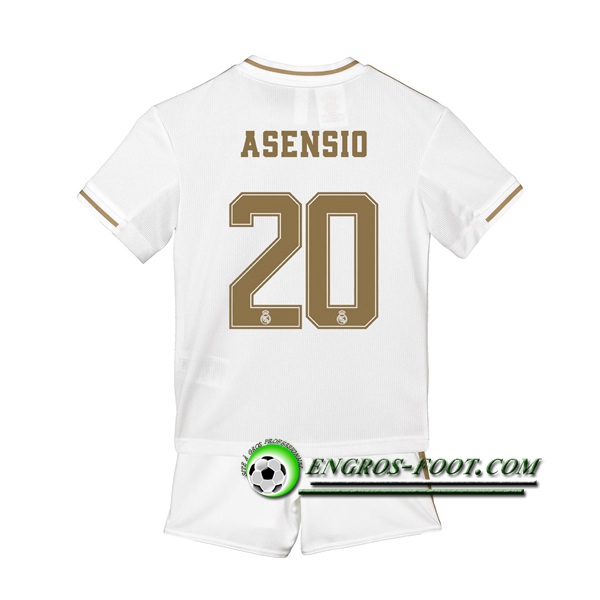 Engros-foot: Ensemble Maillot Foot Real Madrid (ASENSIO 20) Enfant Domicile 2019 2020 Thailande