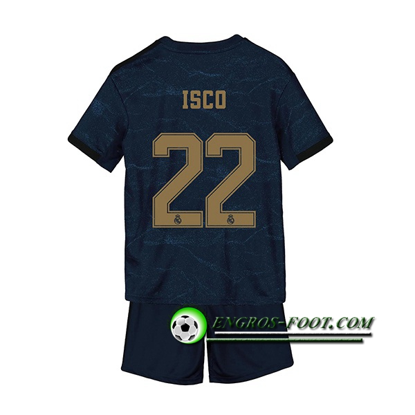 Engros-foot: Ensemble Maillot Foot Real Madrid (ISCO 4) Enfant Exterieur 2019 2020 Thailande