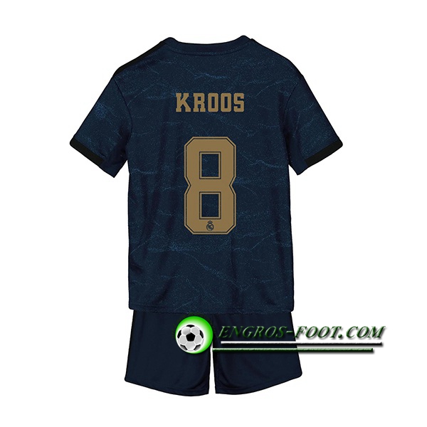 Engros-foot: Ensemble Maillot Foot Real Madrid (KROOS 8) Enfant Exterieur 2019 2020 Thailande