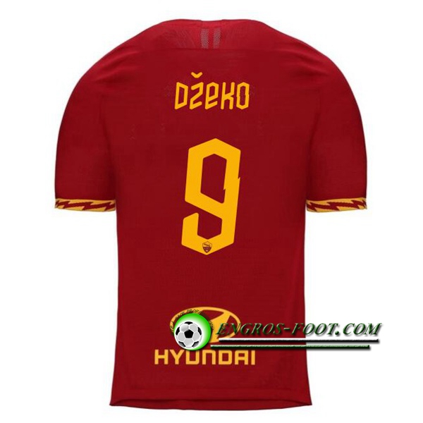 Engros-foot: Jeu Maillot de AS Roma (DZEKO 9) Domicile 2019 2020 Thailande