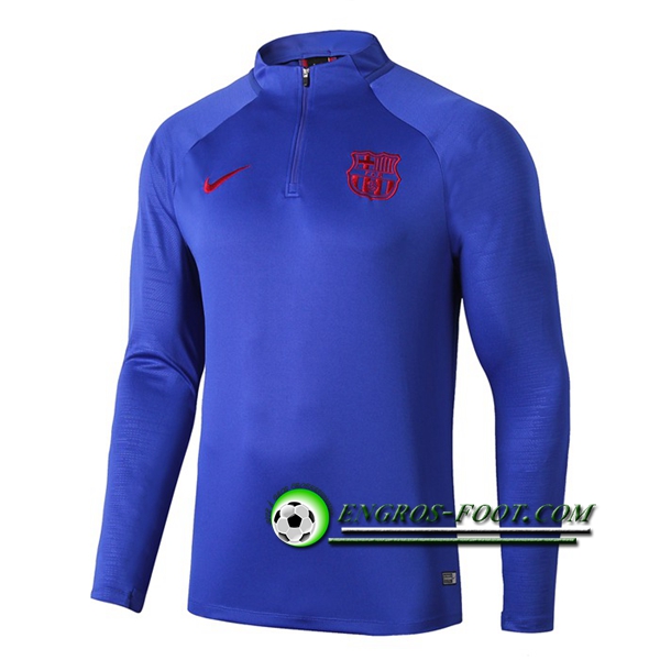 Engros-foot: Sweatshirt Training FC Barcelone Bleu 2019 2020 Thailande