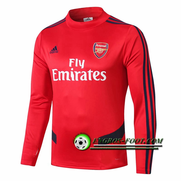 Engros-foot: Sweatshirt Training Arsenal Rouge 2019 2020 Thailande