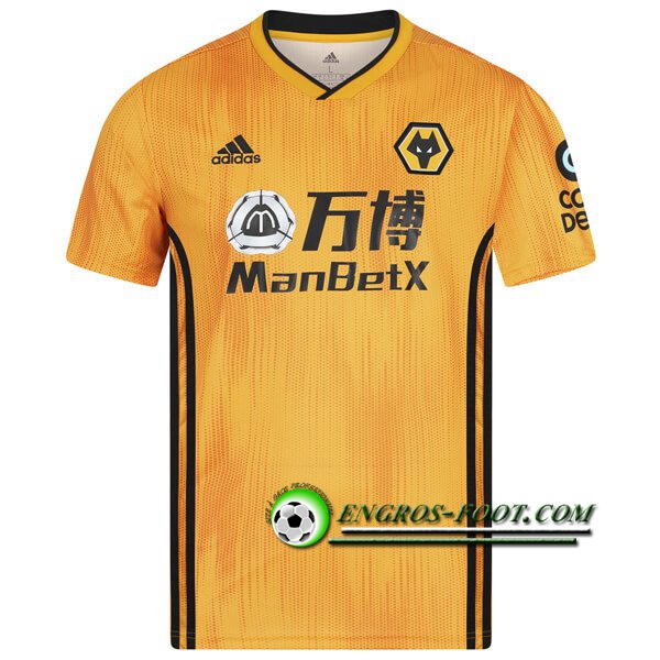 Engros-foot: Jeu Maillot de Wolves Domicile 2019 2020 Thailande