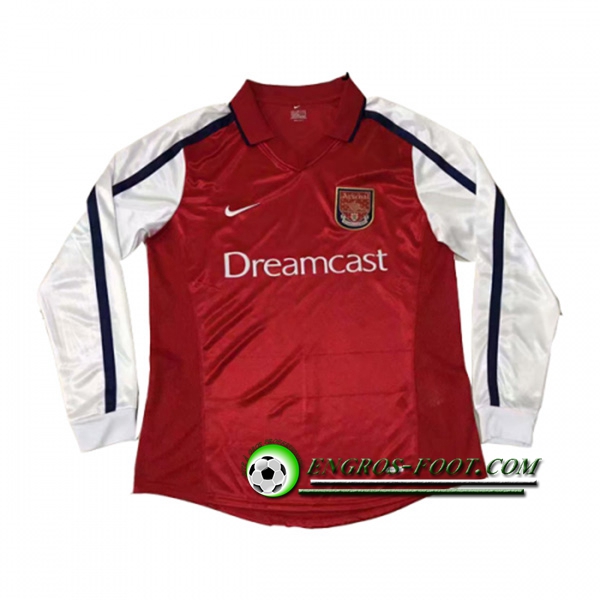 Engros-foot: Jeu Maillot de Arsenal Domicile Manches longues 2000/2001 Thailande