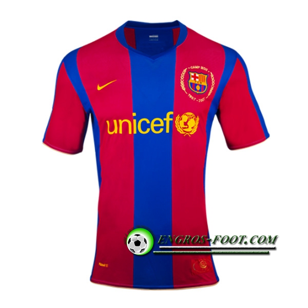 Engros-foot: Jeu Maillot de FC Barcelone Domicile 2007/2008 Thailande