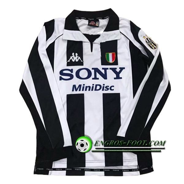 Engros-foot: Jeu Maillot de Juventus Manches longues Domicile 1997/1998 Thailande