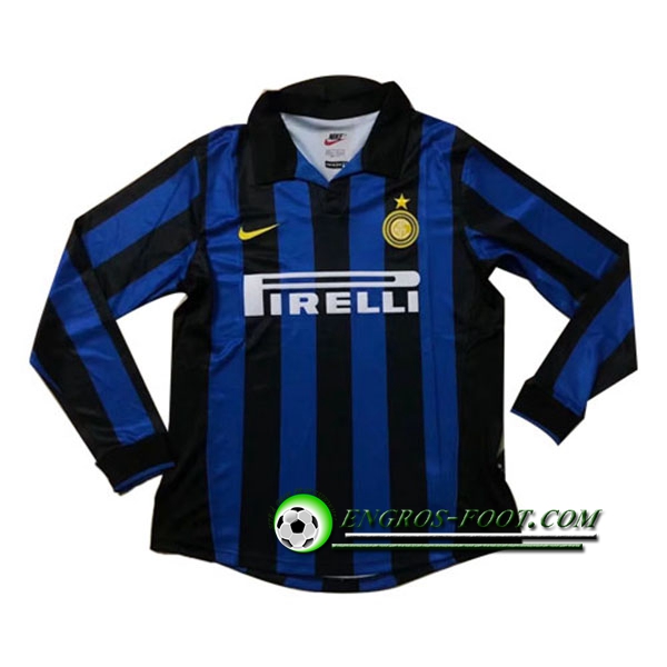 Engros-foot: Jeu Maillot de Inter Milan Manches longues Domicile 2005/2006 Thailande