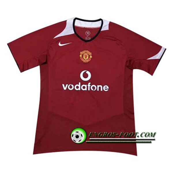 Engros-foot: Jeu Maillot de Manchester United Domicile 2005/2006 Thailande