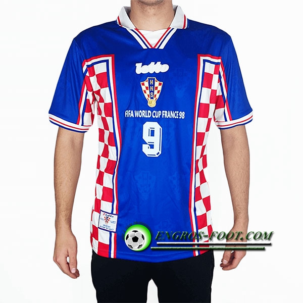 Engros-foot: Jeu Maillot de Croatie Exterieur 1998 Thailande