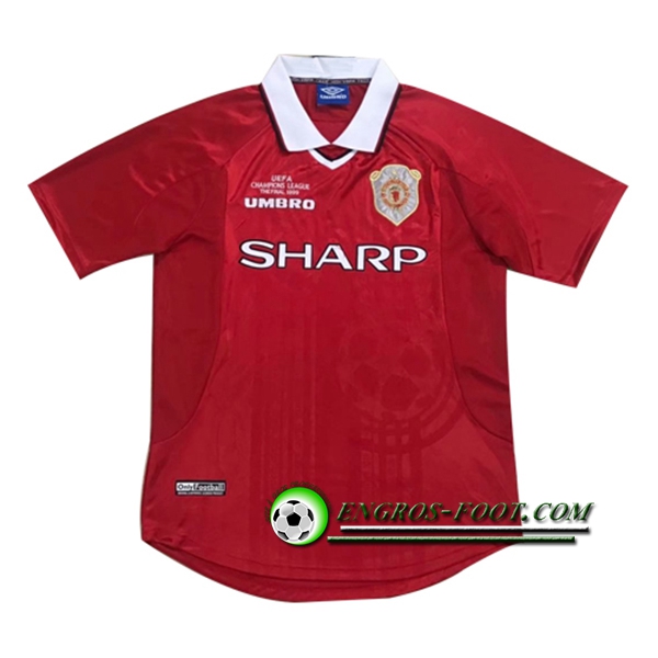 Engros-foot: Jeu Maillot de Manchester United Domicile 1999/2000 Thailande