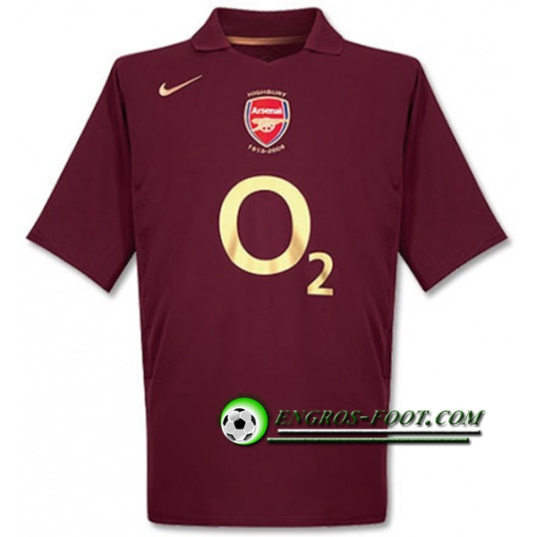 Engros-foot: Jeu Maillot de Arsenal Domicile 2005/2006 Thailande