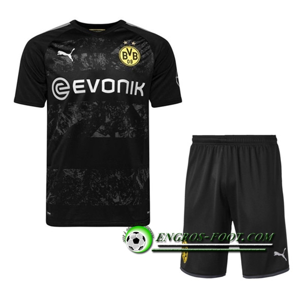 Engros-foot: Ensemble Maillot Foot Dortmund BVB Enfants Exterieur 2019 2020 Thailande