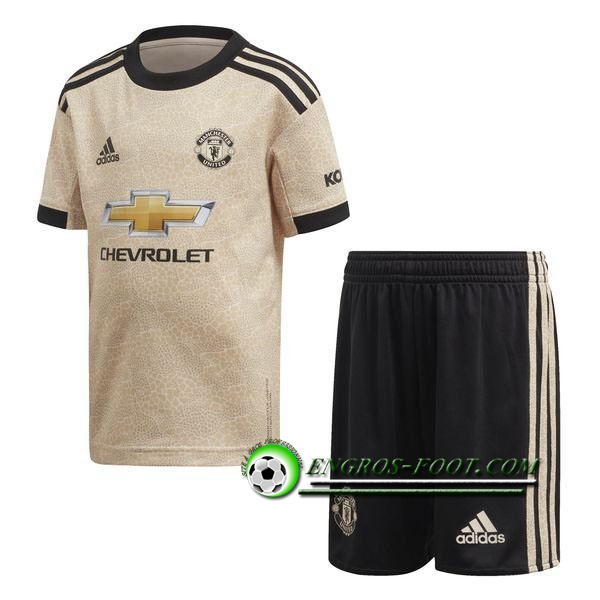 Engros-foot: Ensemble Maillot Foot Manchester United Enfants Exterieur 2019 2020 Thailande