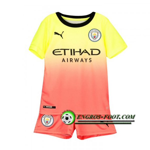 Engros-foot: Ensemble Maillot Foot Manchester City Third 2019 2020 Thailande