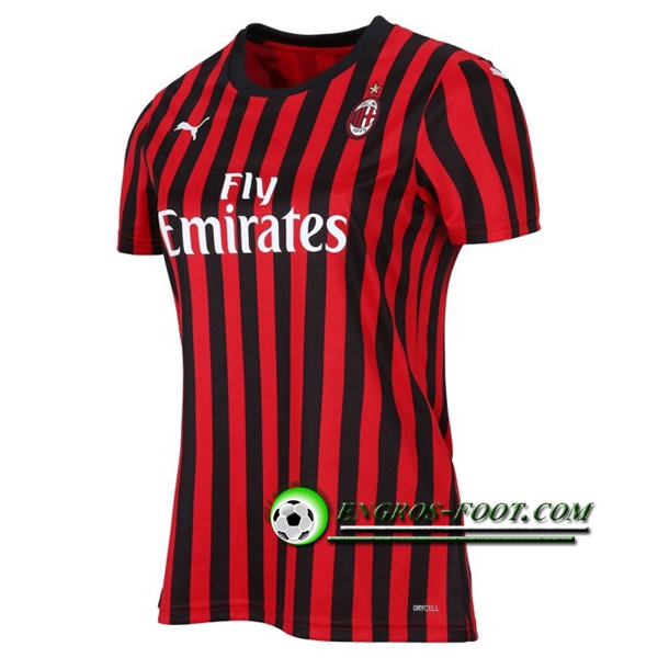 Engros-foot: Jeu Maillot de Milan AC Femme Domicile 2019 2020 Thailande