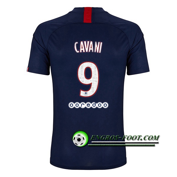 Engros-foot: Jeu Maillot de PSG (CAVANI 9) Domicile 2019 2020 Thailande