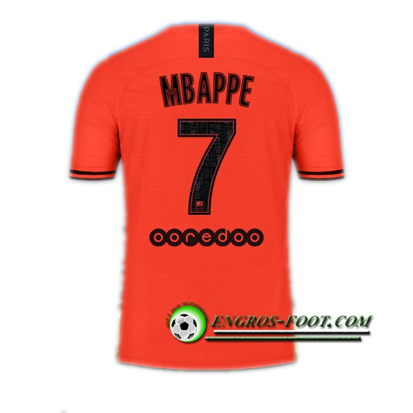 Engros-foot: Jeu Maillot de PSG (MBAPPE 7) Exterieur 2019 2020 Thailande