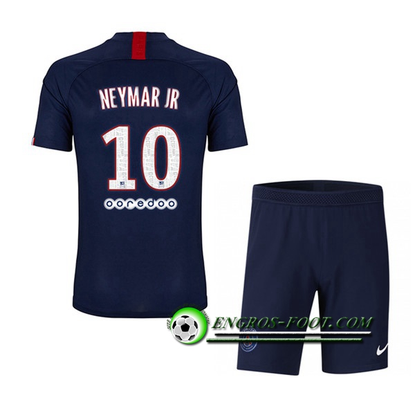 Engros-foot: Ensemble Maillot Foot PSG (NEYMAR JR 10) Enfant Domicile 2019 2020 Thailande