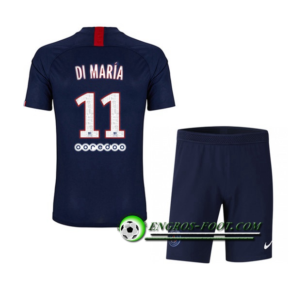 Engros-foot: Ensemble Maillot Foot PSG (DI MARIA 11) Enfant Domicile 2019 2020 Thailande