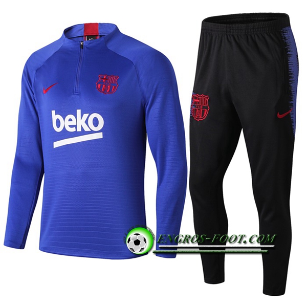 Engros-foot: Ensemble Survetement Foot FC Barcelone Beko Bleu 2019 2020 Thailande