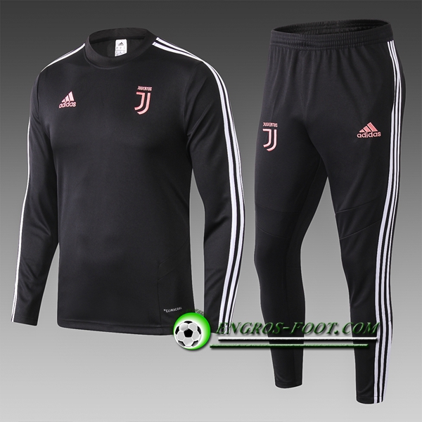 Engros-foot: Ensemble Nouveaux Survetement Foot Juventus Enfant Noir/Blanc 2019 2020 Thailande