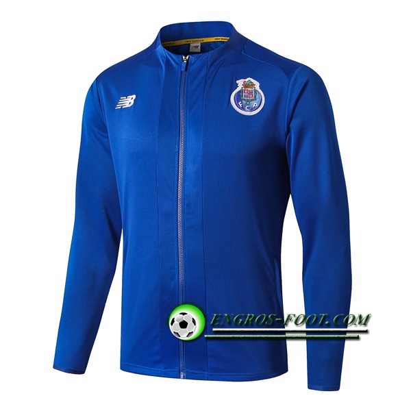 Engros-foot: Nouveaux Veste Foot FC Porto Bleu 2019 2020 Thailande