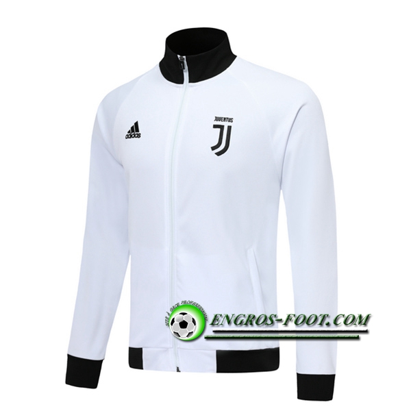 Engros-foot: Nouveaux Veste Foot Juventus Blanc 2019 2020 Thailande