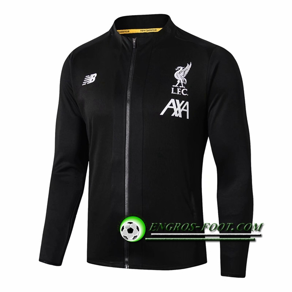 Engros-foot: Nouveaux Veste Foot FC Liverpool Noir 2019 2020 Thailande