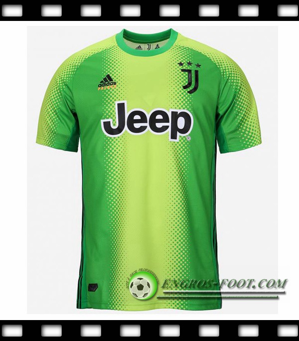 Engros-foot: Maillot Foot Juventus Adidas × Palace Edition Gardien de but Vert 2019 2020 Thailande