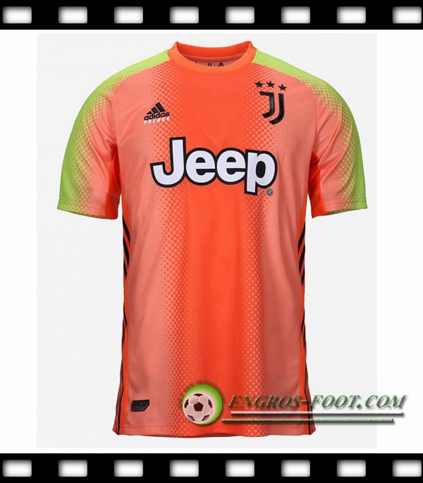 Engros-foot: Maillot Foot Juventus Adidas × Palace Edition Gardien de but Orange 2019 2020 Thailande