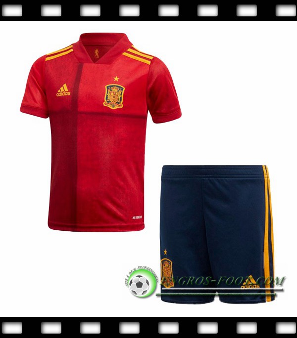 Engros-foot: Maillot de Foot Espagne Enfant Domicile 2020/2021 Thailande