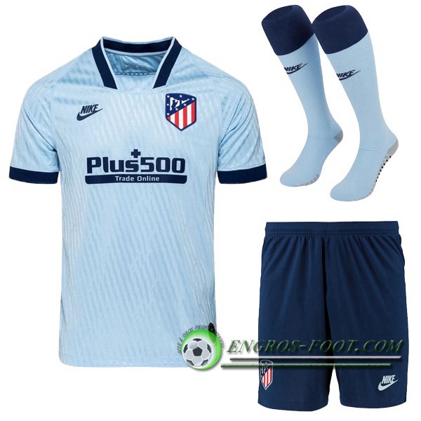 Ensemble Maillot de Foot Atletico Madrid Third + Chaussettes 2019/2020