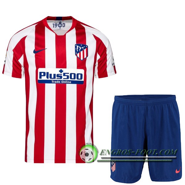 Ensemble Maillot de Foot Atletico Madrid Domicile 2019/2020