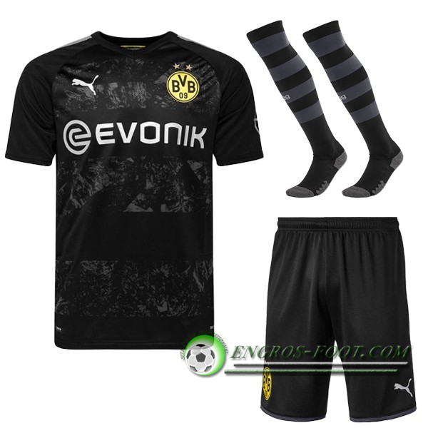 Ensemble Maillot de Foot Dortmund BVB Exterieur + Chaussettes 2019/2020