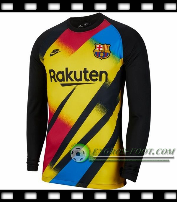 Maillot FC Barcelone Gardien de but Vert/Noir 2019/2020