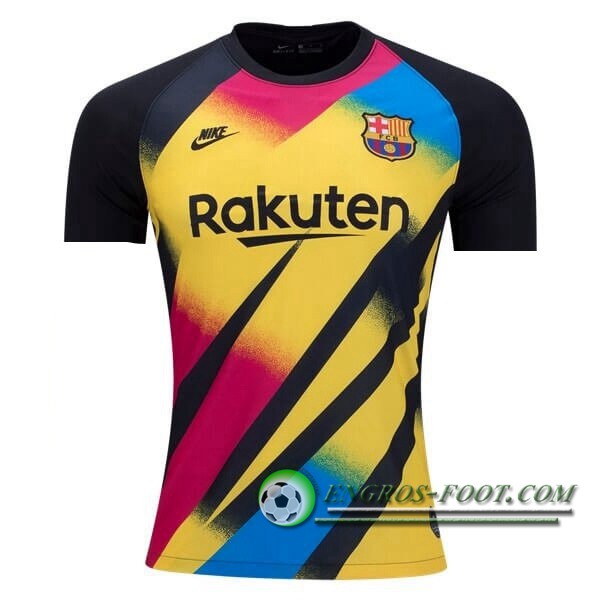 Maillot FC Barcelone Gardien de but Jaune/Noir 2019/2020