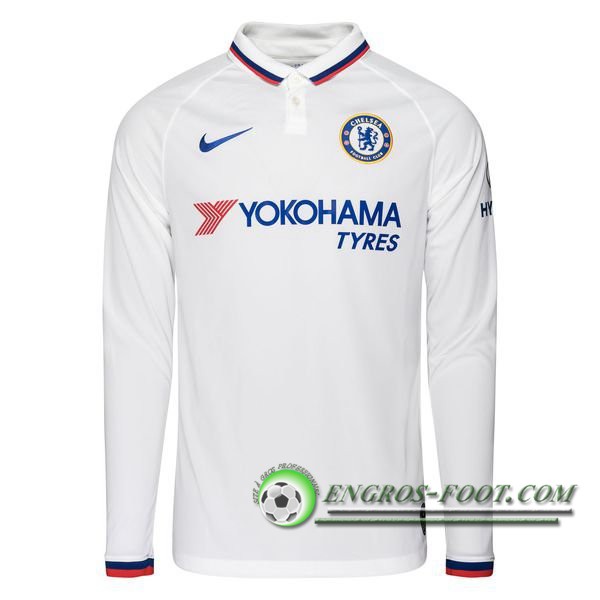 Engros-foot: Maillot de Foot FC Chelsea Exterieur Manche longue 2019/2020 Thailande