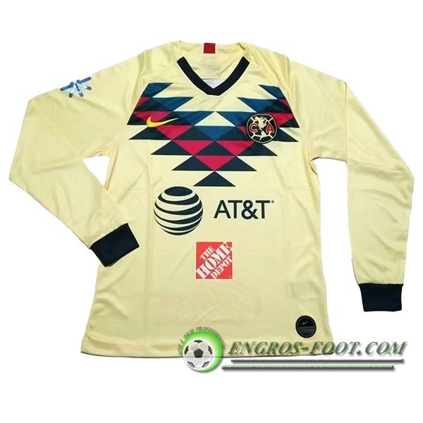 Engros-foot: Maillot de Foot Club America Domicile Manche longue 2019/2020 Thailande