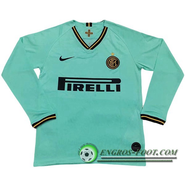 Engros-foot: Maillot de Foot Inter Milan Exterieur Manche longue 2019/2020 Thailande